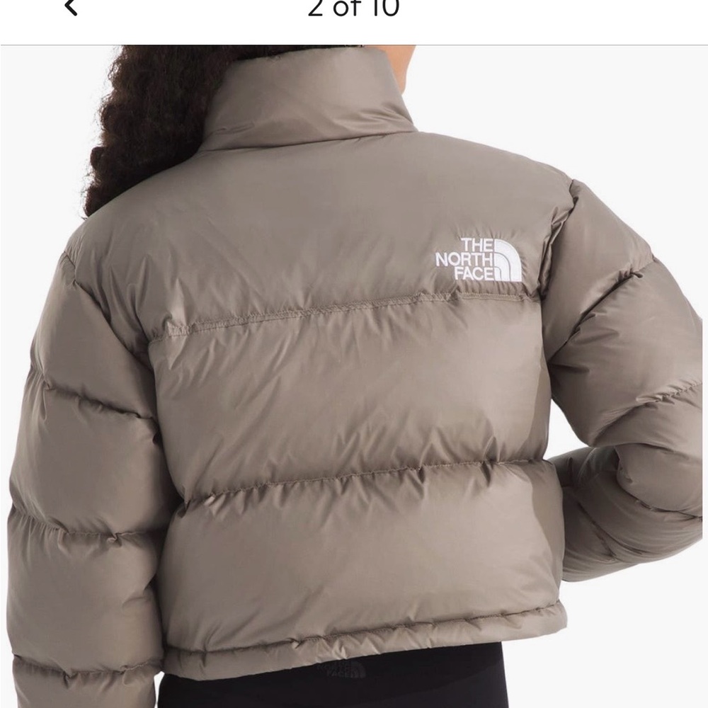 The North Face Women's Taupe Puffer Jacket - Picture 2 of 7